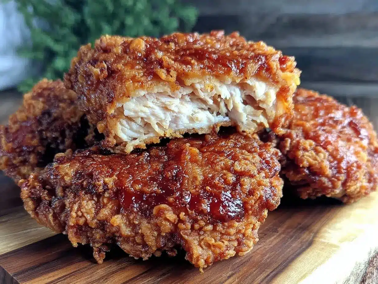 crispy southern fried chicken preparation steps