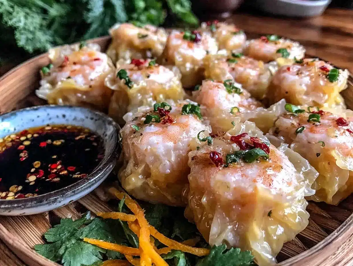 crispy vietnamese pork and shrimp dumplings - featured image