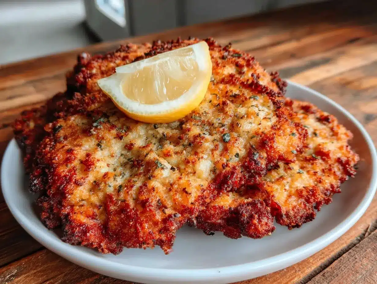 crispy wiener schnitzel recipe preparation steps