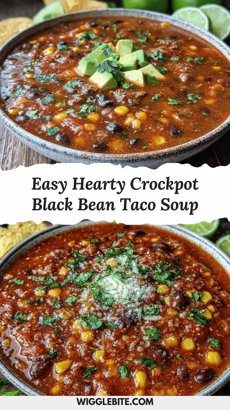 crockpot taco soup recipe