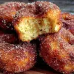 easy baked apple cider donuts - featured image