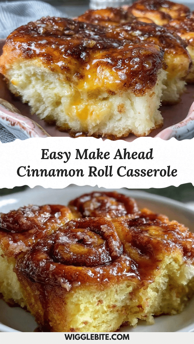 easy cinnamon roll casserole recipe