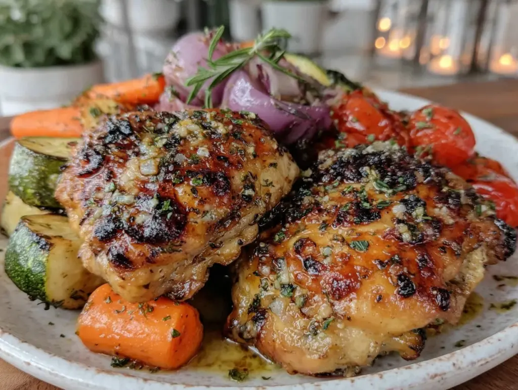 easy greek chicken recipe - featured image