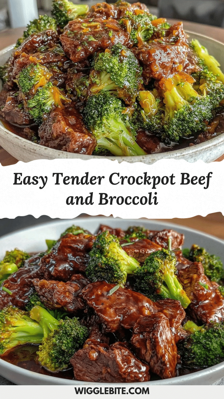 easy tender crockpot beef and broccoli recipe