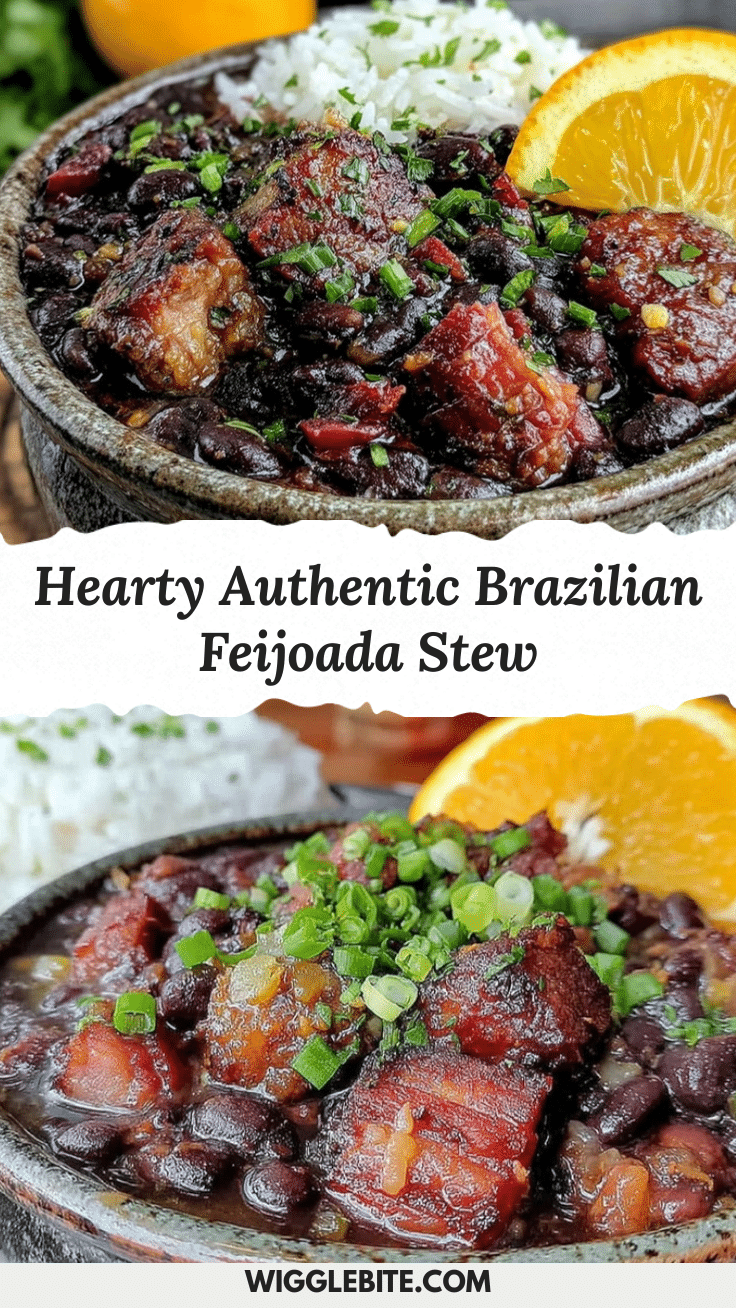 Feijoada Brazilian black bean stew recipe