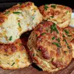 fluffy chive and cheddar biscuits - featured image