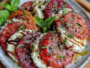 fresh Caprese salad - featured image