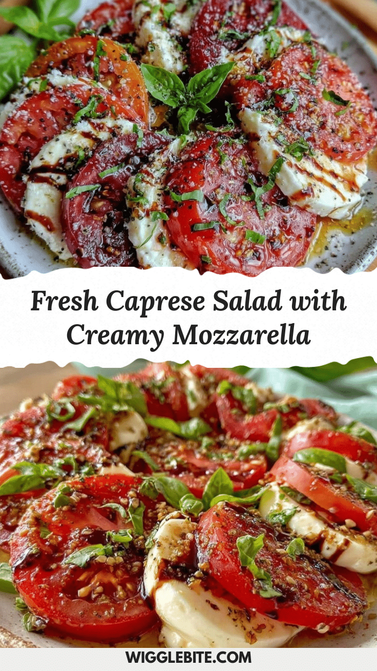 fresh Caprese salad recipe