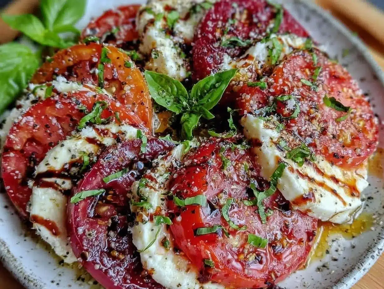 fresh Caprese salad - featured image