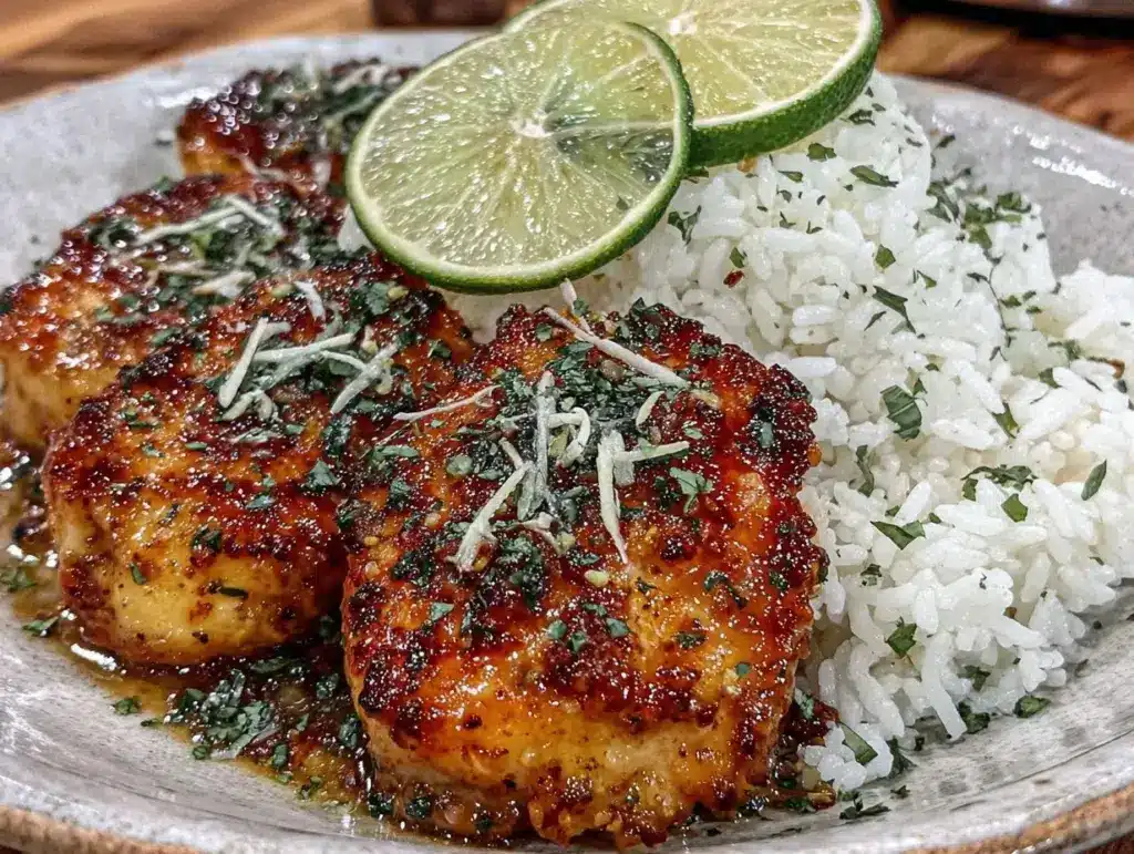 fresh cilantro lime chicken - featured image