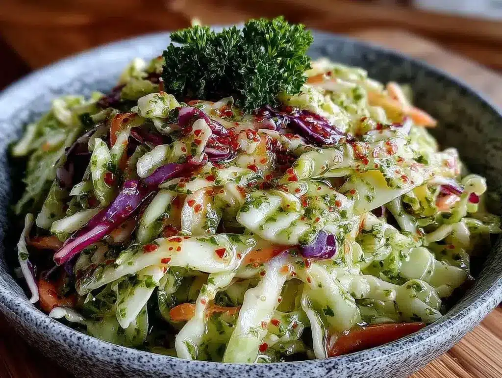 fresh coleslaw recipe - featured image