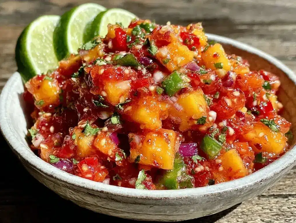 fresh mango salsa - featured image