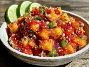 fresh mango salsa - featured image
