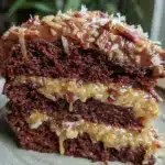 German chocolate cake recipe - featured image