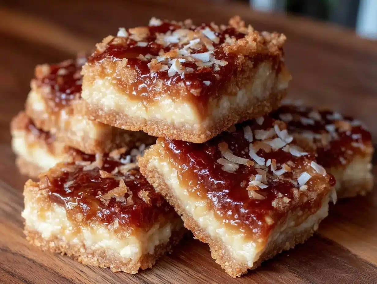 gooey seven layer bars preparation steps