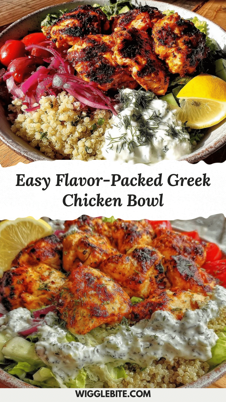 Greek chicken bowl recipe recipe
