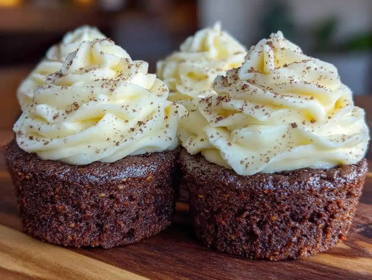 Guinness chocolate stout cupcakes preparation steps