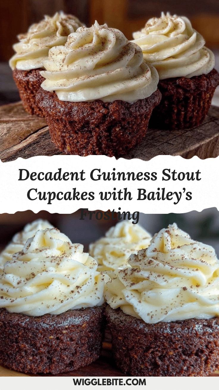Guinness chocolate stout cupcakes recipe