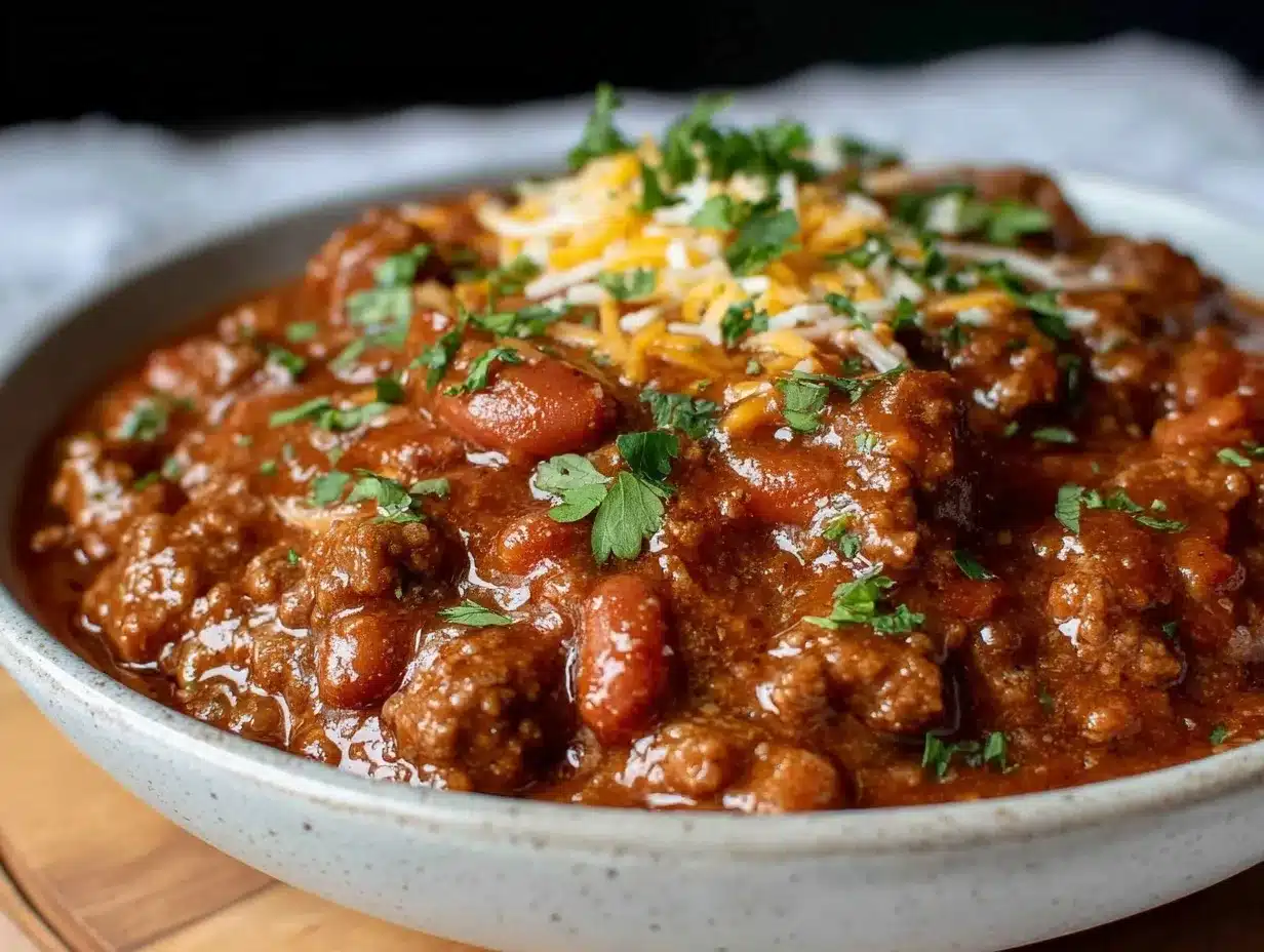 hearty ultimate chili preparation steps