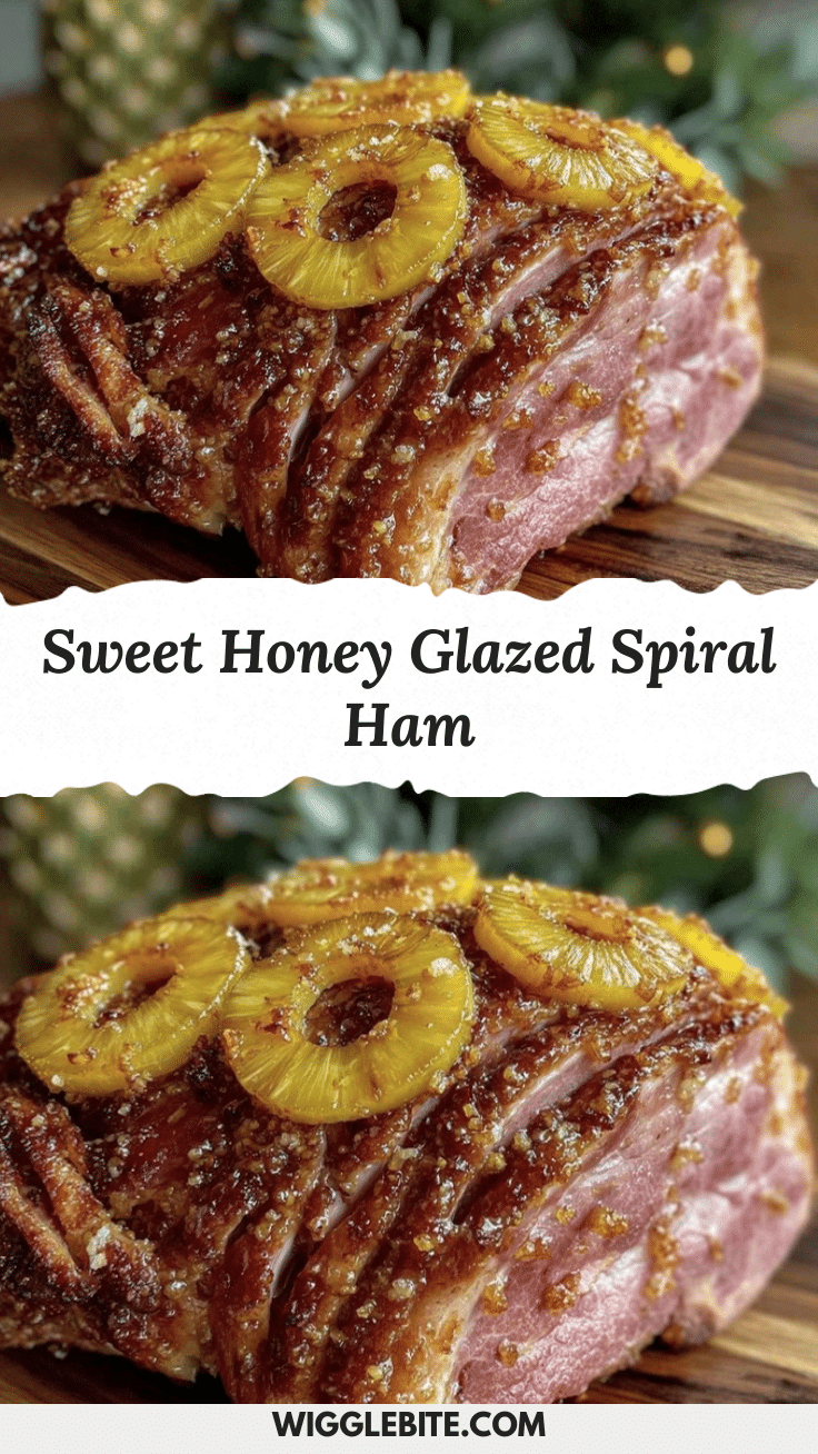 honey glazed spiral ham recipe