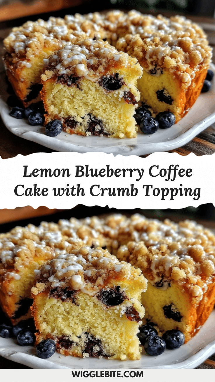 lemon blueberry coffee cake recipe