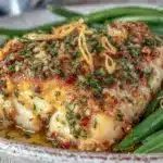 lemon butter garlic cod - featured image