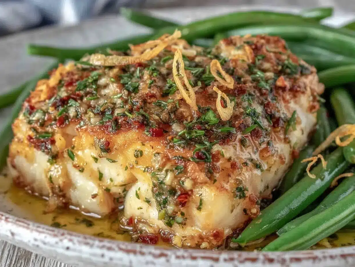 lemon butter garlic cod preparation steps