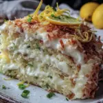 lemon coconut layer cake - featured image