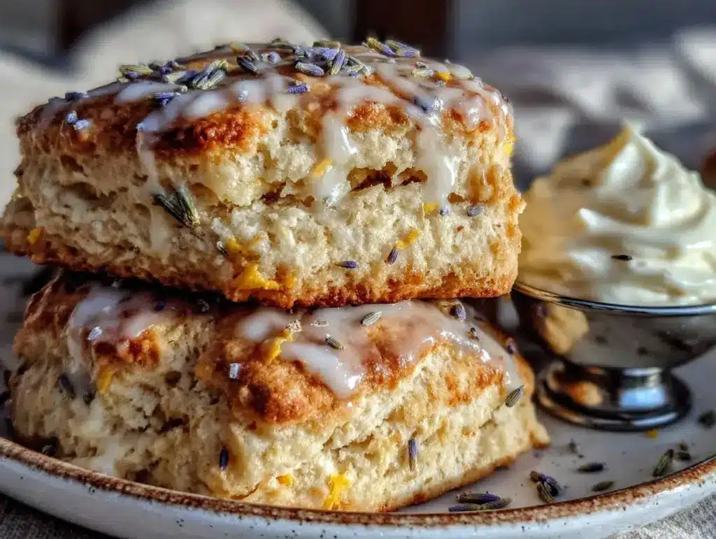 lemon lavender scones - featured image