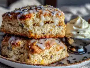 lemon lavender scones - featured image