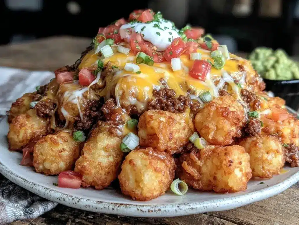 loaded taco tater tots - featured image
