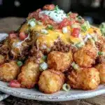 loaded taco tater tots - featured image