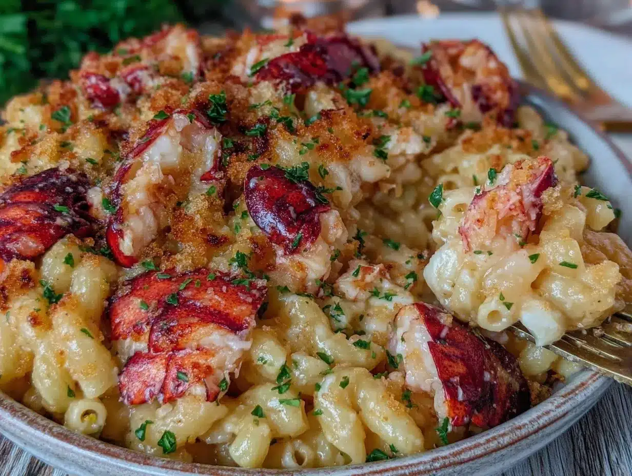 lobster mac and cheese for two preparation steps