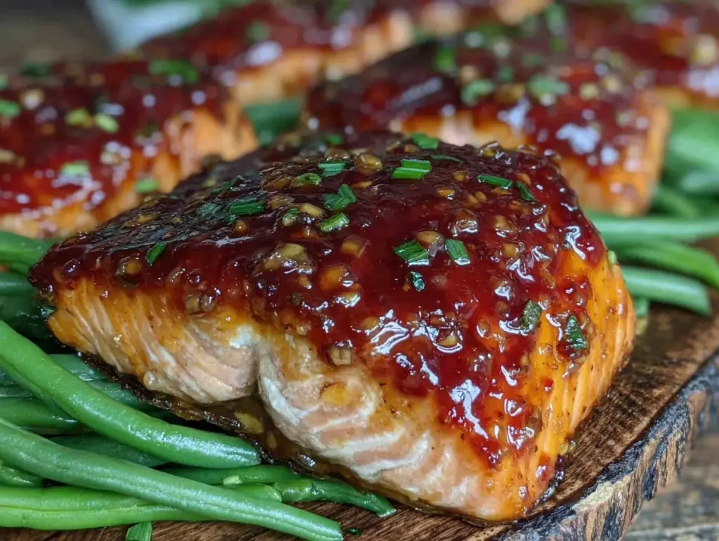 maple Dijon glazed salmon - featured image