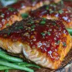 maple Dijon glazed salmon - featured image