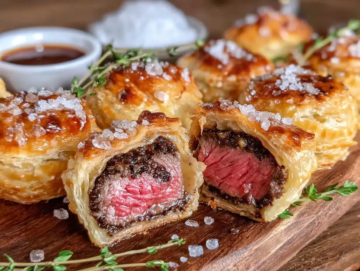 mini beef wellington bites preparation steps
