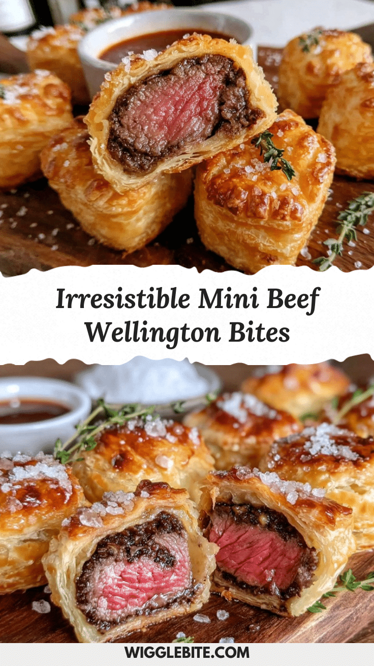 mini beef wellington bites recipe