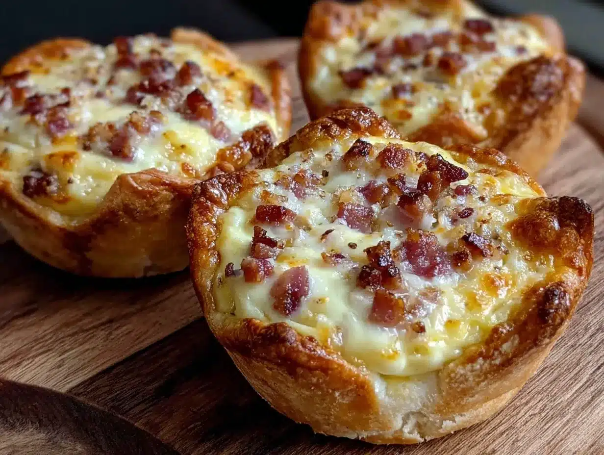 mini quiche lorraine cups preparation steps