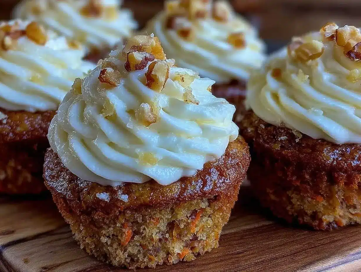 moist homemade carrot cake cupcakes preparation steps