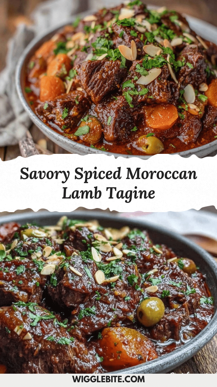 Moroccan lamb tagine recipe