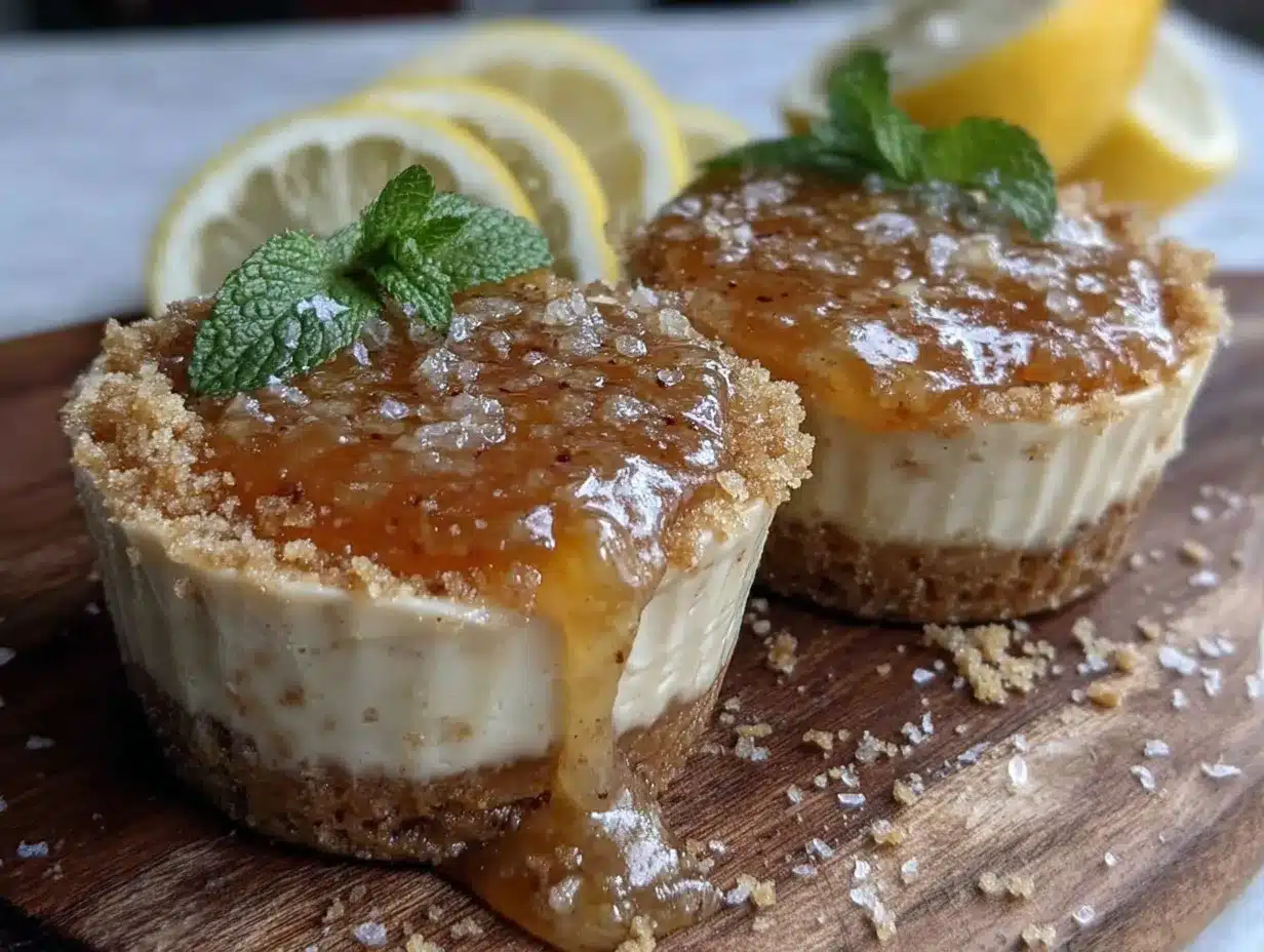 no-bake lemon cheesecake cups preparation steps