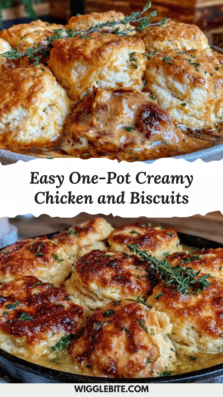 one-pot chicken and biscuits recipe