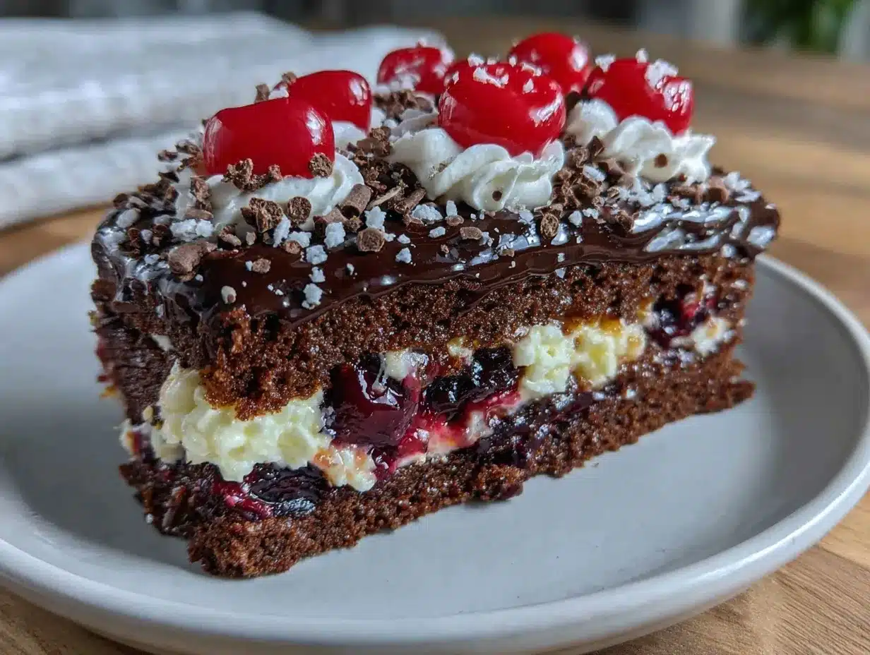 perfect black forest cake preparation steps