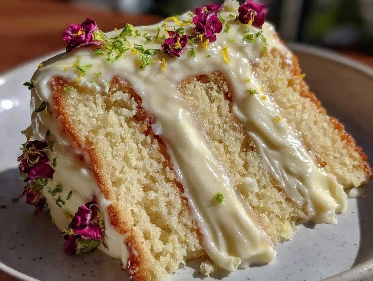 perfect lemon layer cake preparation steps