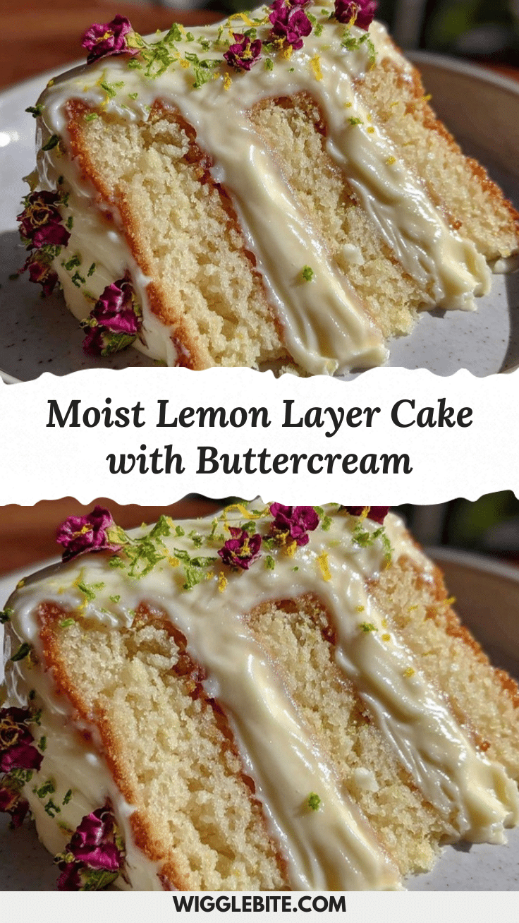 perfect lemon layer cake recipe