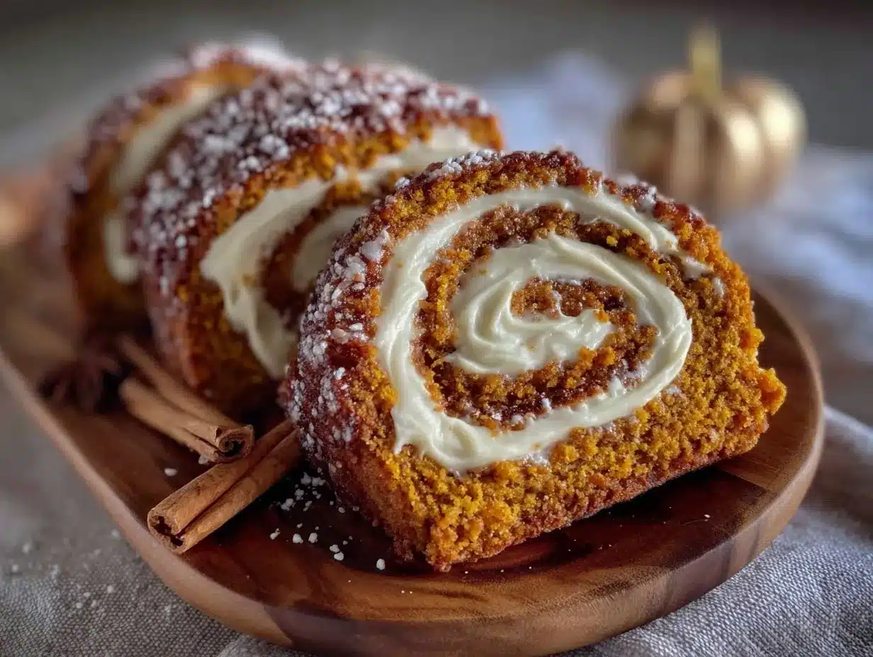 pumpkin roll recipe preparation steps
