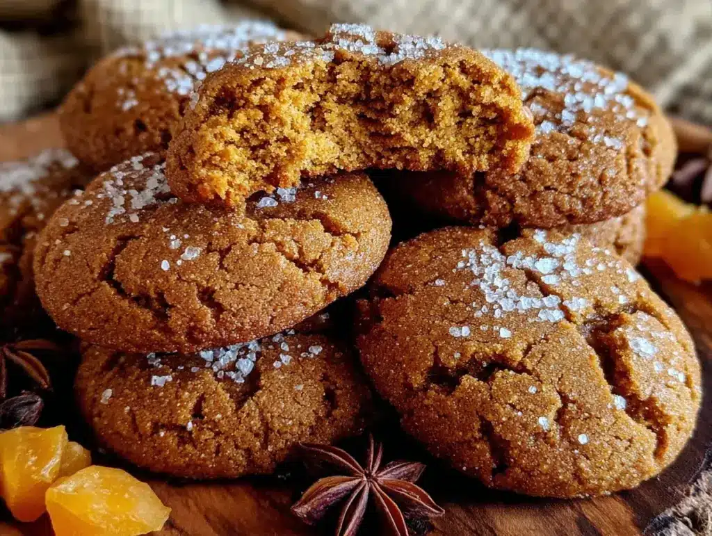 pumpkin spice cookies - featured image
