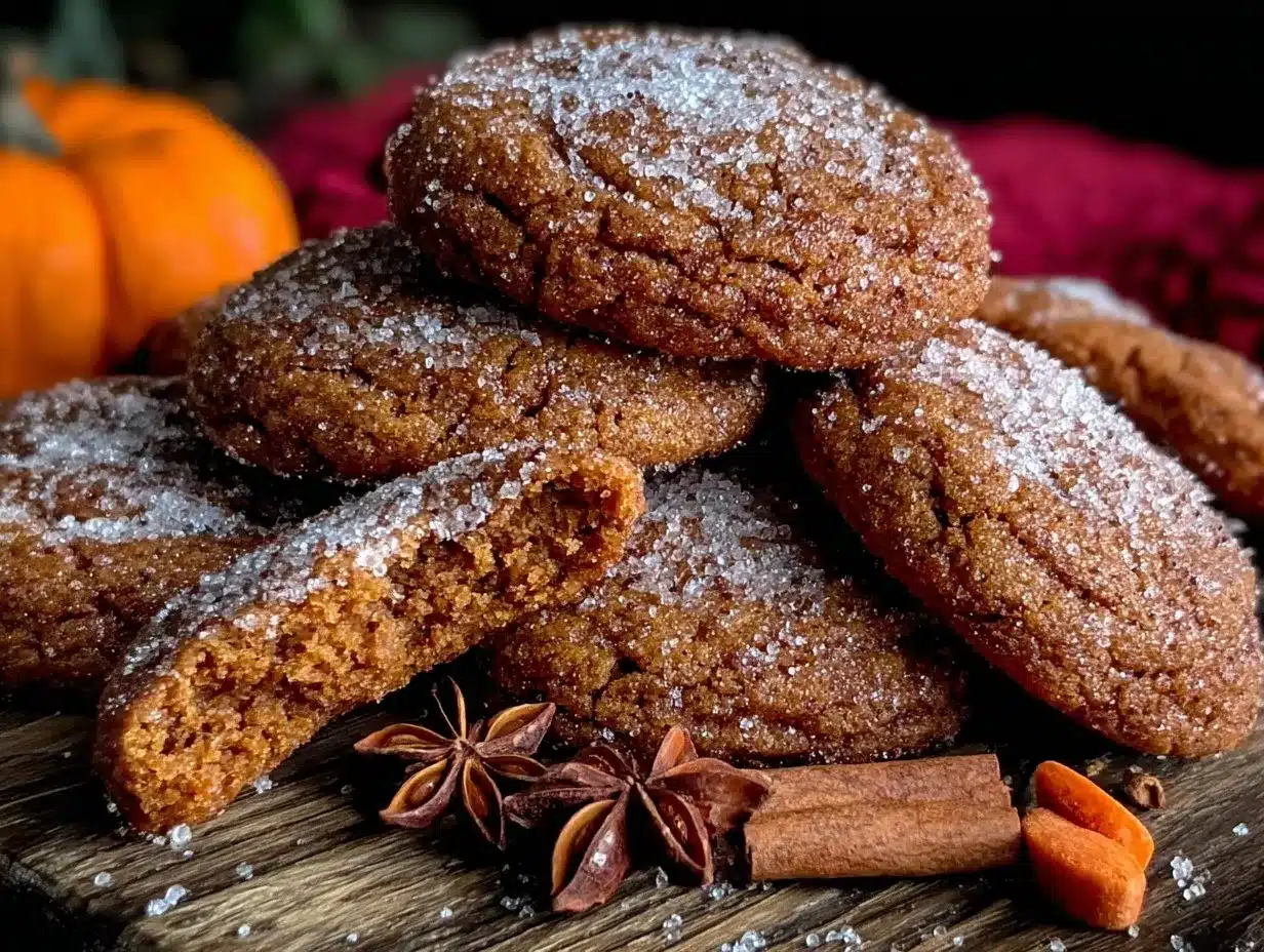 pumpkin spice cookies preparation steps