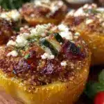 quinoa stuffed bell peppers - featured image