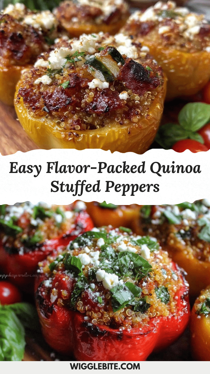 quinoa stuffed bell peppers recipe